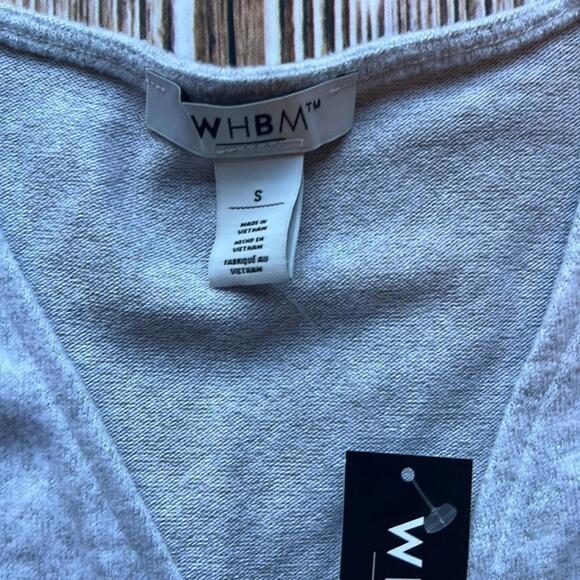 💚 WHBM WhiteHouse BlackMarket Women’s Wrap Top - Picture 3 of 3